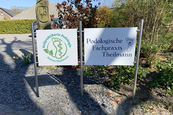 Podologie Theilmann - Außenbereich Fachpraxis Bösel